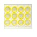 MAGICYOYO Yo-Yo Silicone Response Pads- Yellow- Set of 12 - Slim for Most of MAGICYOYO Metal Yoyos -V3 V6 V8 V10 V11 V12 V13 N6 N8 N11 N12 T5 M001 M002 Y01 Y02 Y03