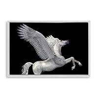 Framed Canvas Wall Art Unicorn Canvas Prints Home Artwork Decoration for Living Room,Bedroom - 24x36 inches