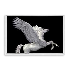 signwin Framed Canvas Wall Art Unicorn Canvas Prints...