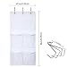 HBlife Over The Door Hanging Mesh Pockets Bathroom Bath Toy Organizer Shower Caddy with 8 Pockets 6 Hooks Quick Dry