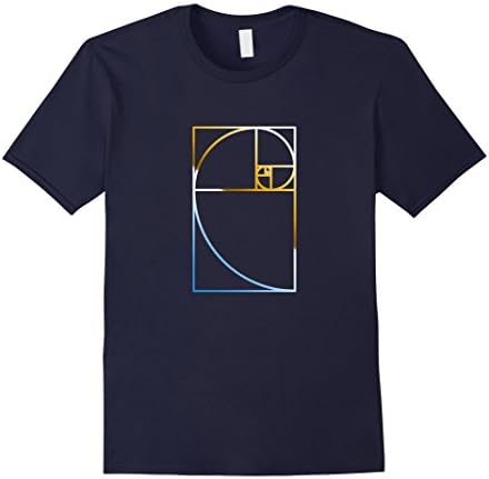 Fibonacci Golden Ratio Geometry Math T-Shirt