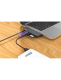 Juiced sistemas universal aluminio USB 3.0 Adaptador de medios   2 x puertos USB 3.0   tarjeta SD de entrada     entrada micro USB de entrada micro SD (Fuente de alimentación adicional Fuente)