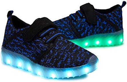 Fadves 発光シューズ キッズ 光るシューズ 子供靴 発光靴 Ledスニーカー Ledシューズ Usb充電