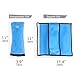 2PC Seat Belt Pillow for Kids, Baby Seatbelt Pillow, Seat Belt Pillows for Toddler Travel, Kids Travel Seat Belt Pillow, Kids Seatbelt Pillow for Booster. (Blue)