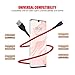 3Pack 6ft USB C Cable, CyvenSmart 3A Faster Charger Cable Cord, Premium Nylon USB-C to USB-A Fast Charging Type C Cables Compatible for Samsung Galaxy S10 / S9 / S8 / Note 8,LG V20 / V30 / V40