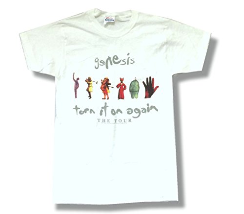 Genesis Turn It On Again Tour 2007 US CDN White Shirt (M)