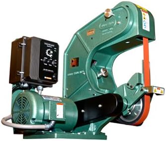 Burr King 70100 Model 760 Three Wheel Belt Grinder 1.5 hp, 120V, 1 Phase, 702 60 Hz, 8000 SFPM, 1.5" x 60"