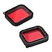 Kupton Red Filter for Kupton GoPro Hero 5 Housing Case