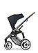 Mutsy Evo Industrial Edition Stroller, Blue with Dark Grey Chassis