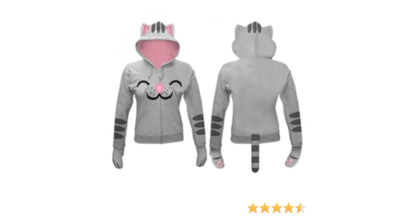 soft kitty hoodie
