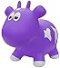 Farm Hoppers Award Winning Inflatable Toddler Safe Bouncing Purple Cow Plus Pump
