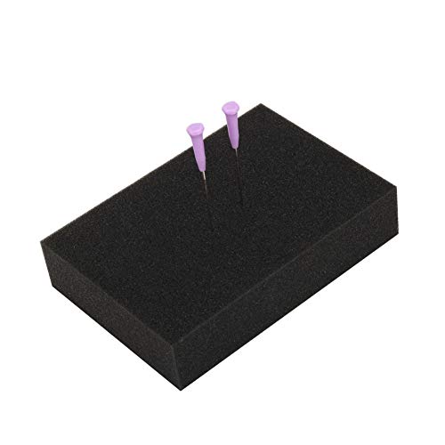Kamas Needle Pin Dense Foam Pad Cushion Mat Holder Insertion Craft Felting Tool Wool Felt Accessories LBShipping - (Color: Black)