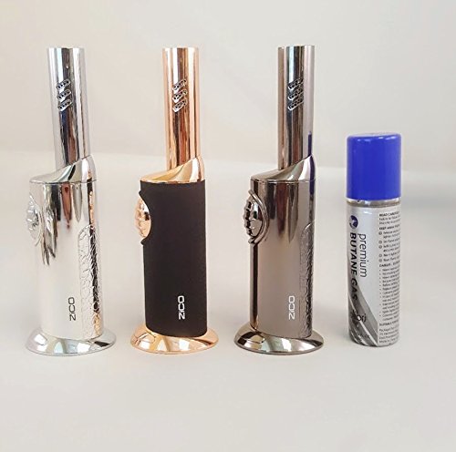 Zico ZD-37 (ORIGINAL) Refillable Torch Lighter FREE US SHIPPING+BUTANE