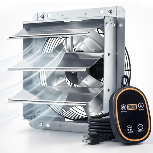 Amico 12 Inch Shutter Exhaust Fan