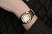 Women Fashion Watches Ladies Gold Automatic Watch Girl's Leather Bracelet Watch