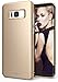 Ringke Slim Compatible with Galaxy S8 Case Dazzling Slender Laser Precision Cutouts Fashionable Superior Steadfast Bolstered PC Hard Skin Cover for Galaxy S8 (2017) - Royal Gold