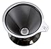 Pour Over Coffee Cone Dripper with Coffee Scoop & Bag Clip- Reusable & Eco-friendly Single Serve Permanent Drip Coffee Maker by Java Maestro