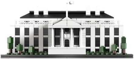 lego white architecture set