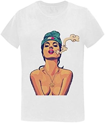 Ladies Tee Grillz-Hella Fresh Cotton Short Sleeves Crew Neck Classic T-shirt For Women