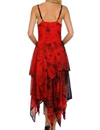 Sakkas Annabella Corset Bodice - Vestido de pañuelo con dobladillo