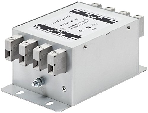 Power Line Filter, Chassis, 2 Ã‚ÂµF, 440 VAC, 36 A, 3 Phase + Neutral Line, Quick Connect, 950 Ã‚ÂµH