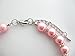PETFAVORITES Crystal Heart and Rose Charm Dog Necklace Collar Jewelry with Bling Rhinestones Pearls for Pets Cats Small Dogs Girl Teacup Chihuahua Yorkie Clothes Costume Outfits (Pink, 8 to 10-Inch)