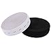 11 Yard Elastic Bands Spool Sewing Band Flat Elastic Cord with Buttonhole, 2 Pack, White and Black (1.9 cm in Width)