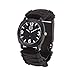 SharpSurvival Water Resistant Adjustable Battery Powered Analog Watch - Black