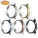 KENGEE Screen Protector for Samsung Galaxy Watch Active 40mm, TPU Scratch-Resist Frame Protective Cover Shell Full Coverage Case for Samsung Galaxy Watch Active (5 Packs, 40mm)