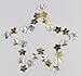 Pack of Star Shaped 2 Hole Scrapbooking Sewing Crafting Mother of Natural Shell Buttons Approx 50pcs