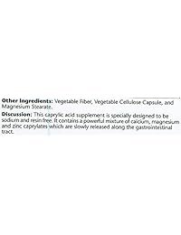Solaray Capryl sodio y resin-free Cápsulas, 100 Count