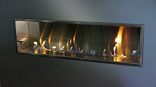 Moonshine Box; five feet of built-in flueless fire.