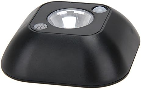 Mini Wireless Infrared Motion Sensor Ceiling Night Light Battery Powered Porch Lamp (A)