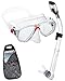 Cressi Marea and Combo Set with Carry Bag, Made in Italy