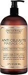 Anti Cellulite Treatment Massage Oil - All Natural Ingredients - Penetrates Skin 6X Deeper Than Cellulite Cream - Targets Unwanted Fat Tissues & Improves Skin Firmness - 8 OZ