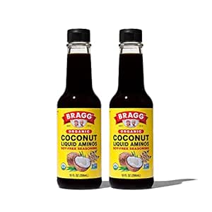 Bragg Coconut Aminos, All Purpose Seasoning, 10 Oz, 2 Pack