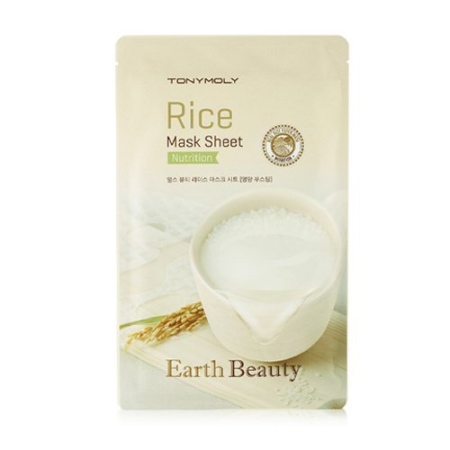 TONYMOLY earth beauty rice mask sheet, 35g
