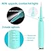 Electric Dental Calculus Remover, Vinmori High-Frequency Household Tartar Removal Tool Scraper Toothbrush Teeth Cleaning Tools with 2 Replaceable Cleaning Heads