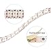 BTF-LIGHTING WS2812B IC RGB 5050SMD Pure Gold Individual Addressable LED Strip 3.28FT 144LED 144Pixel/m Flexible Full Color IP30 DC5V for DIY Chasing Color Project(No Adapter or Controller)