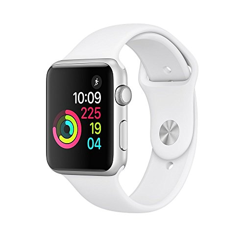 New apple watch series 1 smartwatch (silver aluminum ca…