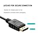 DP to HDMI Cable 6FT, Utoty Gold Plated 4K DisplayPort to HDMI Adapter Cable Support Audio for 1080p HDTV, Monitor, Projector and DP Enabled Devices