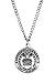 Sterling Silver Saint Michael Protect Me Military Medal, 3/4 Inch (US Air Force)