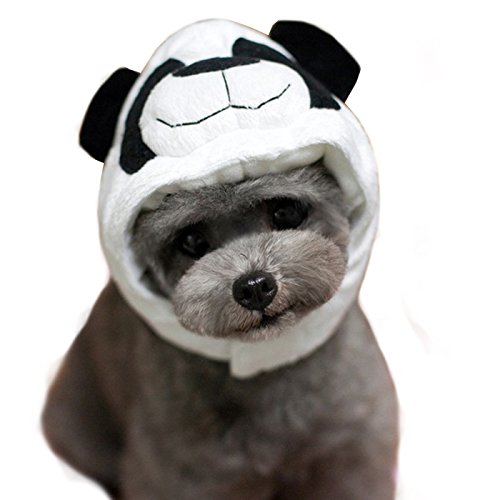 Alfie Pet by Petoga Couture - Qeno Panda Hat for Party Halloween Special Events Costume (for Small Dogs & Cats)
