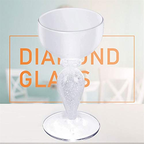 Home+ Whisky gläser, Kreative Transparent Weinglas Cup Bier Saft hoch Boron Martini Cocktailgläser Schmuck Gothic… – Bild 7