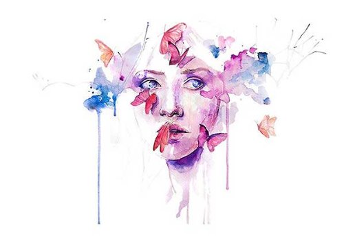 Image Conscious About a New Place by Agnes Cecile 18"x12" Art Print Poster