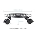Jesauge Metal Plant Flower Pot Stand Trolley Caddy on Wheels Indoor Outdoor Home Garden Tools (2-Pack)
