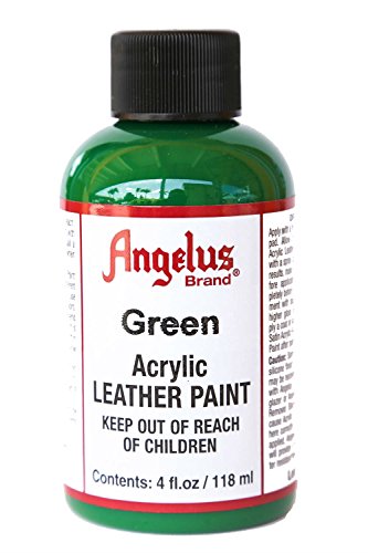 Angelus Acrylic Paints 4 Oz Color Is Green