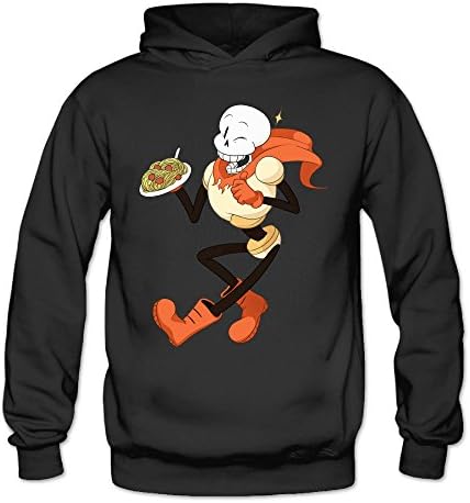 MYKKI Undertale Papyrus Women's Cool Fleece Hoodie XL Black