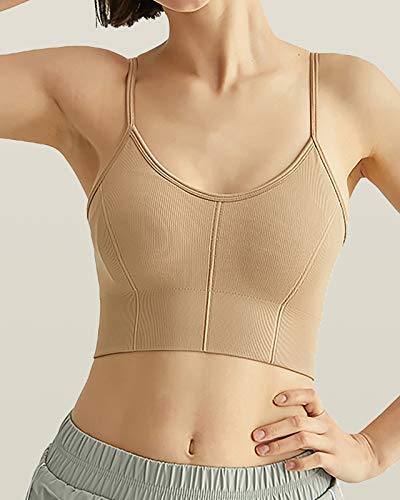 LicLiz-Longline-Sports-Bras-for-Women-Seamless-Padded-Yoga-Tank-Tops-Workout-Fitness-Gym-Rib-Cami-with-Adjustable-Straps