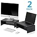 FITUEYES Computer Monitor Riser Stand Desktop Stand Workspace Organizer 2-Pack DT204202WBthumb 2